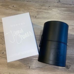 James Charles x Morphe 34 piece brush set, sponge and tubby🖤